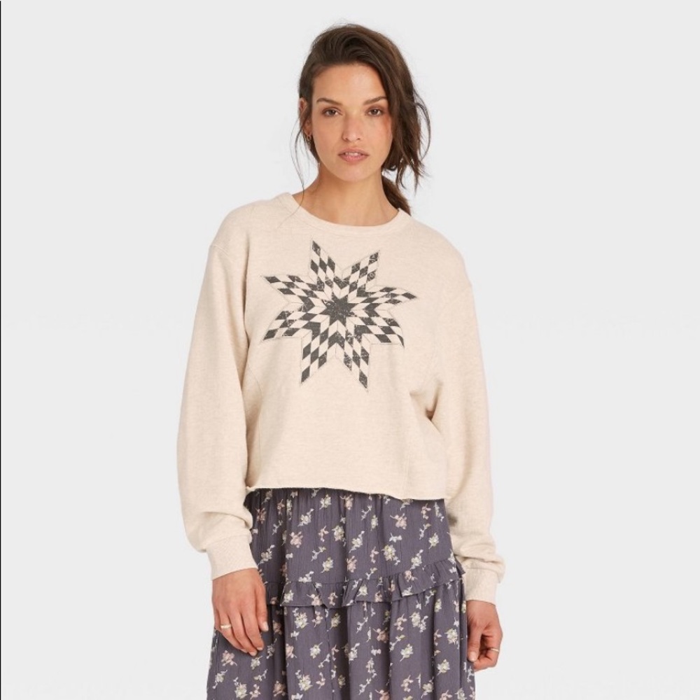 • universal thread bohemian sweatshirt •